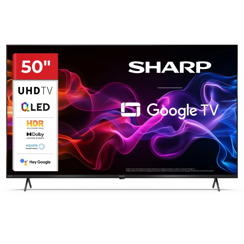 Sharp 50" 4K Ultra HD QLED Google