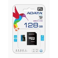 ADATA Premier microSDXC 128GB 50MB/s - Hurtig og Pålidelig Lagerplads til Dine Enheder!