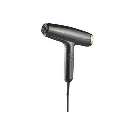 Babyliss Pro Falco Hrtrrer Sort Guld - Professionel kvalitet til salonresultater!