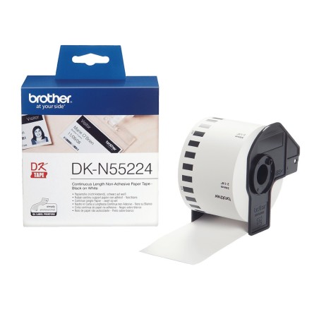 Brother DKN55224 Tape 54 cm x 305 m - Kvalitetstape til Professionelt Brug - 1 Rolle