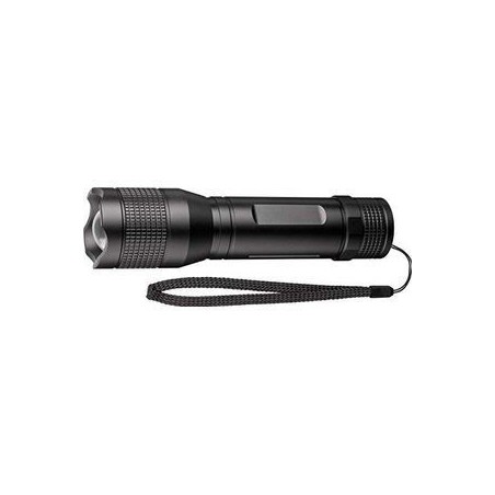 Goobay 44559 LED Flashlight - Super Bright 1500lm Black | Ultra Powerful Illumination