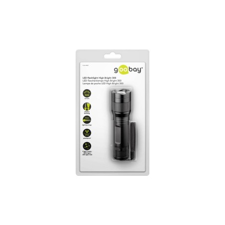 Goobay High Bright 300 Lommelygte 5W - Overlegen Lysstyrke & Holdbarhed til Alle Eventyr!