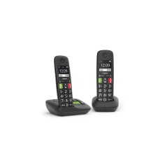 Gigaset E290A Duo - Brugervenligt Telefon Sæt med Fantastisk Lydkvalitet og Oplader!