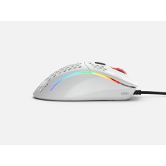 Glorious Gaming Model D - Optisk Kablet Mus i Hvid | Perfekt til Gaming!