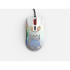 Glorious Gaming Model D - Optisk Kablet Mus i Hvid | Perfekt til Gaming!