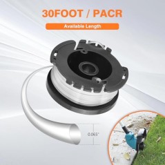 Black & Decker trimmerspole AF-100, 10-pak – kompatibelt tilbehør