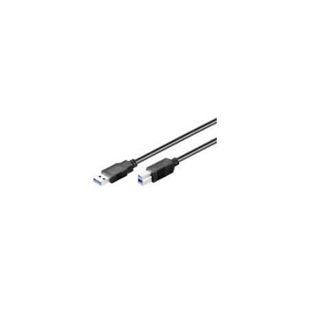 Goobay USB-kabel 50cm Sort - Hurtig og Pålidelig Opladning | Varenummer: 4040849957222
