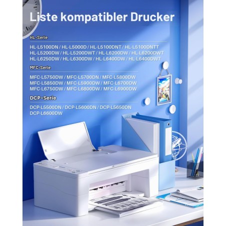 Brother TN-3480 toner + DR-3400 drum, compatible set – compatible accessory