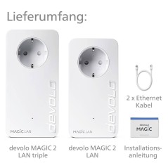 devolo Magic 2 LAN triple Bro Kabling