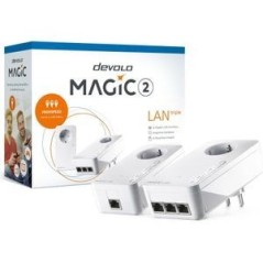Devolo Magic 2 LAN Triple Bro Kabling - Hurtig og Stabil Netværksforbindelse | Varenummer: 4250059685109
