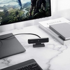 Aukey PC-W1 Webcam - High Definition, Krystalklar videooplevelse til Professionelle og Streaming!