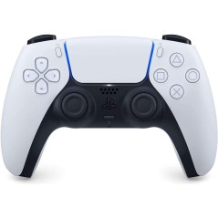 Sony Playstation 5 PS5 Controller DualSense White - Uovertruffen Spiloplevelse og Komfortable Design!