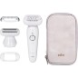 Braun Silk-épil 9 9002 Flex Epilator Guld Hvid