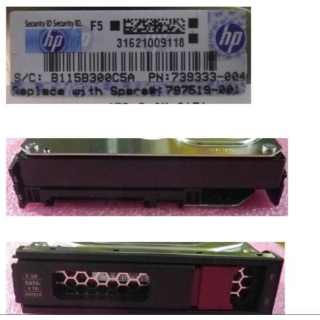Hewlett Packard Enterprise DRV HD 4TB 6G 72K 35 SATA LP - Pålidelig og Højkapacitetslagring (797519-001)