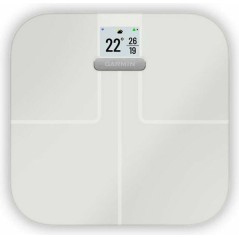 Garmin Hvid Badevægt Index S2 – Få Præcise Målinger til Dit Sundhedsudvikling!