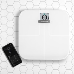 Garmin Hvid Badevægt Index S2 – Få Præcise Målinger til Dit Sundhedsudvikling!