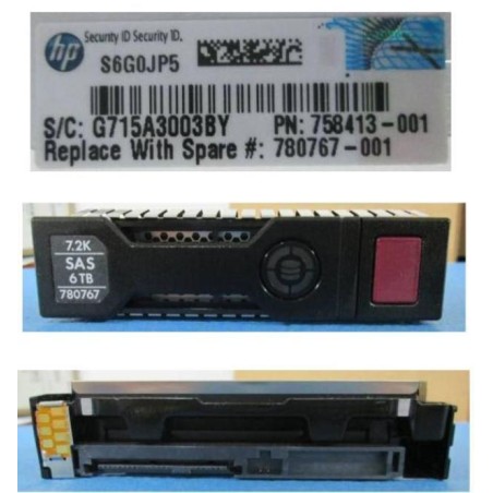 HPE DRV HD 6TB 6G 72K 3,5" SAS - Pålidelig ydeevne og enorm lagerkapacitet