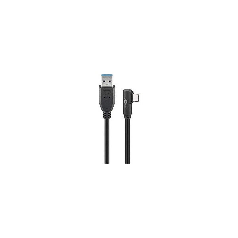 goobay USB Type-C kabel 50cm Sort