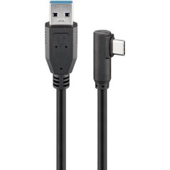 goobay USB Type-C kabel 50cm Sort