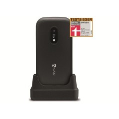 DORO 6040 Sort - Elegant, brugervenlig og pålidelig mobiltelefon | Varenummer: 7322460078263