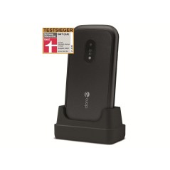 DORO 6040 Sort - Elegant, brugervenlig og pålidelig mobiltelefon | Varenummer: 7322460078263