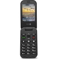 DORO 6040 Sort - Elegant, brugervenlig og pålidelig mobiltelefon | Varenummer: 7322460078263