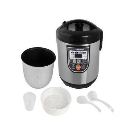 Esperanza COOKING MATE Multifunktionelt Kogeapparat 860W - Effektiv Madlavning til Enhver Anledning!