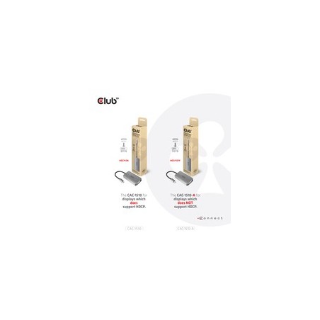 Køb Club 3D CAC-1510-A USB-C til DVI-D Aktiv Videoadapter - Grå | Kvalitet og Komfort!