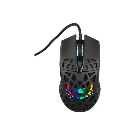 Nordic Gaming AirMaster Ultra Light Gaming Mouse - Superlet, Præcis og Ergonomisk i Sort | Modell: 5780277798910