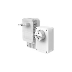 "TP-Link TL-WPA7617 KIT V1 Wi-Fi Kit - Lynhurtigt Powerline-adaptersæt til vægstik - Optimér dit internet!"