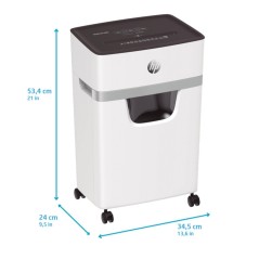 HP OneShred 15CC Makulator - Effektiv Kryds Snit 4 x 35 mm, Sikker og Hurtig Affaldshåndtering!