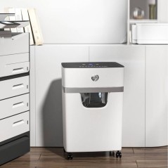 HP OneShred 15CC Makulator - Effektiv Kryds Snit 4 x 35 mm, Sikker og Hurtig Affaldshåndtering!