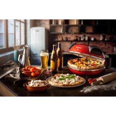 Ariete 0909 Pizzaovn 1.2kW - Perfekt Til Lækre Hjemmelavede Pizzaer!