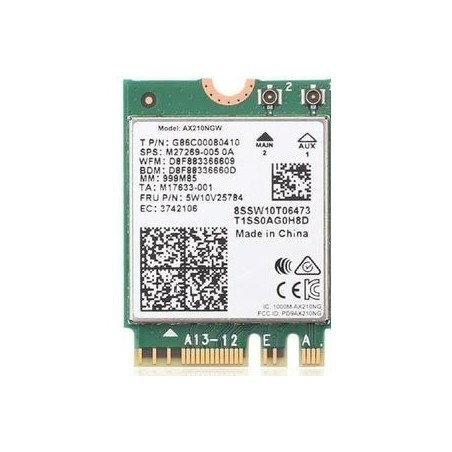 Intel Wi-Fi 6E AX210 2.4Gbps