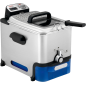 Tefal Oleoclean Pro Fritureapparat 3.5liter Børstet rustfrit stål/blå Tefal Oleoclean Pro Fritureapparat 3.5liter Børstet rustfrit stål/blå