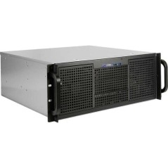 Inter-Tech IPC 4U-40240 Rackversion ATX - Elegant Sort Rackskab uden Strømforsyning - Kvalitet og Funktionalitet i Én Løsning