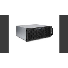Inter-Tech IPC 4U-40240 Rackversion ATX - Elegant Sort Rackskab uden Strømforsyning - Kvalitet og Funktionalitet i Én Løsning