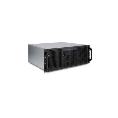 Inter-Tech IPC 4U-40240 Rackversion ATX - Elegant Sort Rackskab uden Strømforsyning - Kvalitet og Funktionalitet i Én Løsning