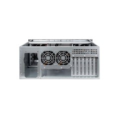 Inter-Tech IPC 4U-40240 Rackversion ATX - Elegant Sort Rackskab uden Strømforsyning - Kvalitet og Funktionalitet i Én Løsning