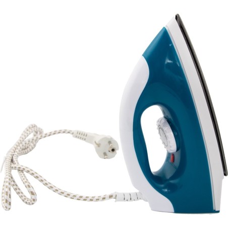 Esperanza SMOOTHER Rejse Tør Strygejern 1200W - Effektivt, Kompakt & Blå/Hvid Design - Varenr. 5901299932728