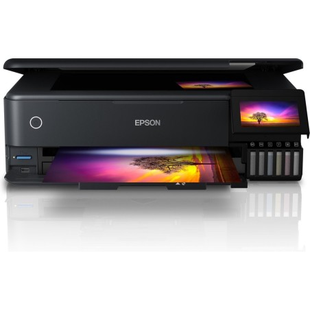 Epson EcoTank ET-8550 Blækprinter - Effektiv, Økonomisk og Miljøvenlig Kvalitet! (Varenr. 8715946676722)