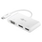 Goobay USB-C Multiport Adapter VGA DP HDMI