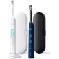 Philips Sonicare ProtectiveClean 5100 HX6851 Tandbørstesæt Sort Blå Hvid
