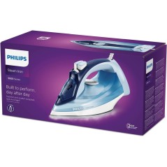 Philips 5000 series DST5030 Dampstrygejern 2400W Blå Hvid