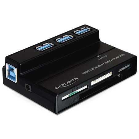 Delock USB 3.0 Card Reader All in 1 - Hurtig og alsidig kortlæser (varenummer: 91721)