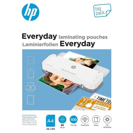 HP Everyday Lamineringslommer A4 80 micron (x100 pcs)
