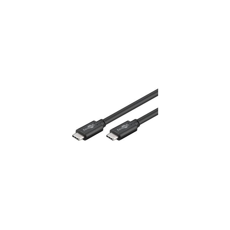 goobay USB Type-C kabel 3m Sort