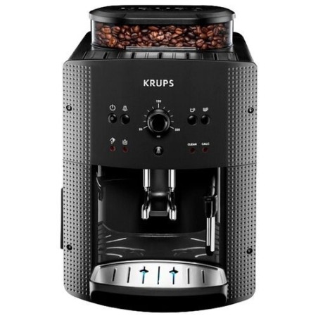 Krups Essential EA810B70 Automatisk Kaffemaskine i Grå - Perfekt Brygning til Kaffeelskere!