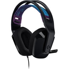 Logitech G G335 Kablet Gaming Headset - Komfortabelt, Tydeligt Lyd & Stilfuldt Design i Sort - Varenummer: 5099206094789