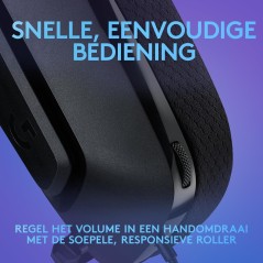 Logitech G G335 Kablet Gaming Headset - Komfortabelt, Tydeligt Lyd & Stilfuldt Design i Sort - Varenummer: 5099206094789